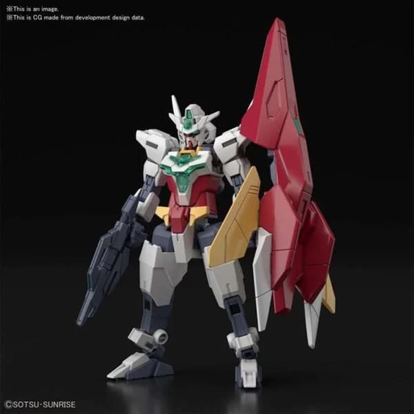 Modell - BANDAI - HG 1-144 - Gundam Build Divers Uraven - 3 Bitar - Snipergeväret