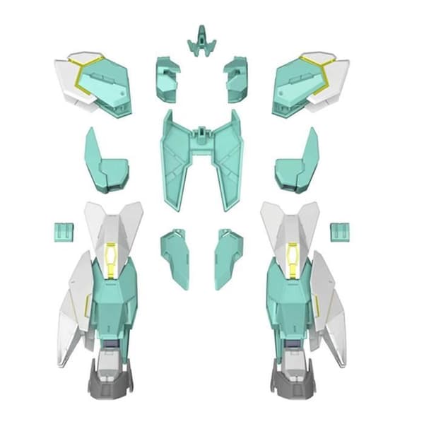 Gundam Model Kit - Bandai Hobby - 031 Nepteight Unit Gunpla HG 1/144 - Vit - Barn