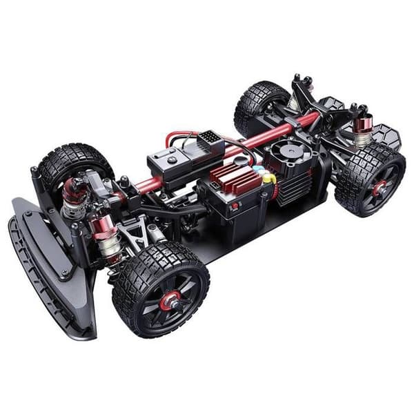 MJX Hyper GO Black Brushless 1:14 Electric RC Car Rally 4 Wheel Drive (4WD) Klar att köra (RtR) 2,4GHz med