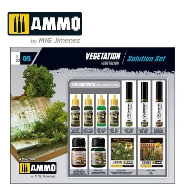 Char Prom Model - AMMO av mig Jimenez - Vegetation Super Pack
