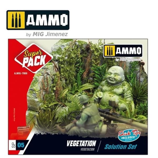 Char Prom Model - AMMO av mig Jimenez - Vegetation Super Pack