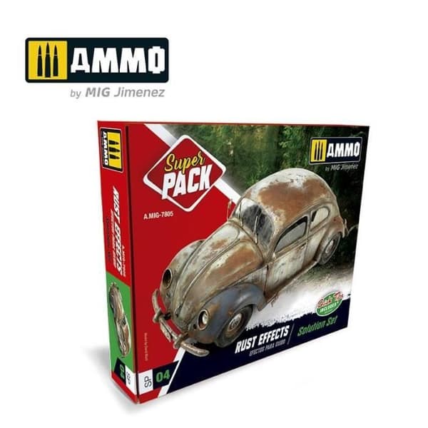 AMMO av mig Jimenez - Super Pack Rosteffekter Ammo Av Mig Jimenez Amig7805 Modellstridsvagn Pr