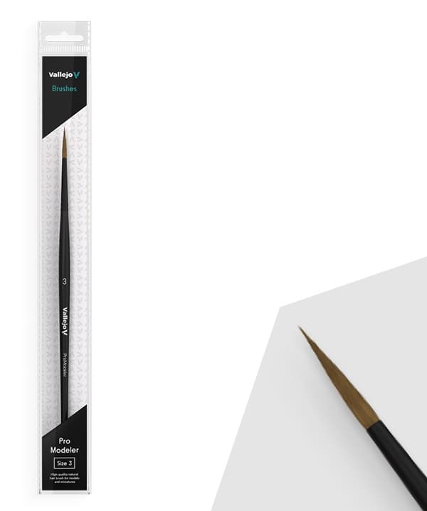 Vallejo Pensel -   Round Brush 3