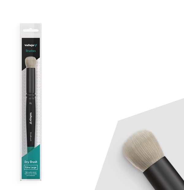 Vallejo Brush - Dry Brush Natural X-Large