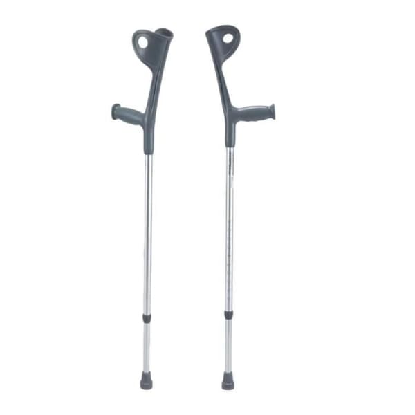 Främre armbågsstöd - Aluminium - Justerbar - Lätt - Halkfri - 125 Kg