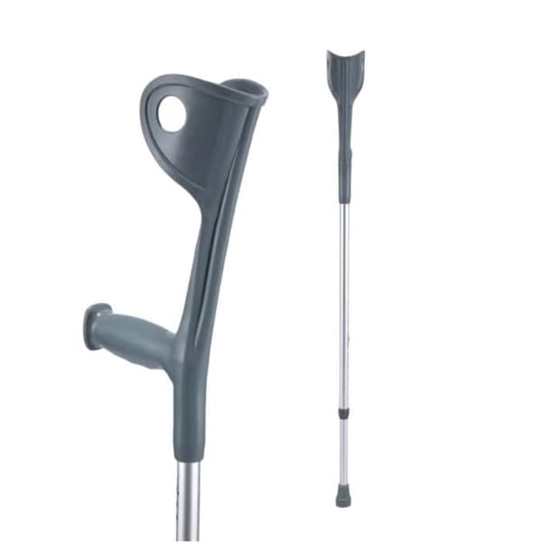 Främre armbågsstöd - Aluminium - Justerbar - Lätt - Halkfri - 125 Kg