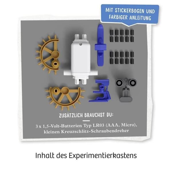 ReBotz robotkit - KOSMOS - Rusty der Crawling-Bot - Plast - 8 år gammal - Barn