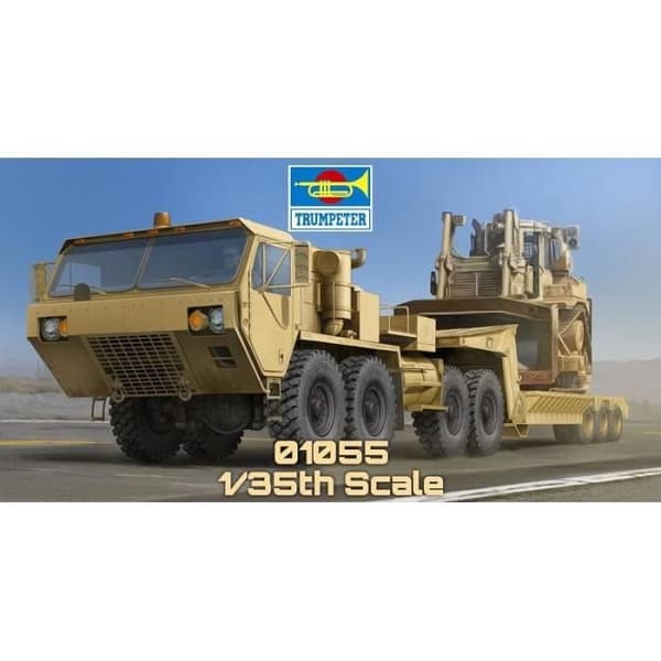Modell Truck M983a2 Hemtt Traktor Med M870a1 Semitrailer - TRUMPETER
