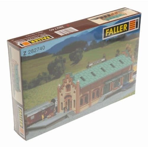Modelltillverkning - FALLER - GOODS HANGAR - Skala 1/220 - Minimiålder 14 år