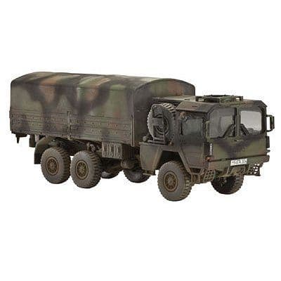 MAN 7t milgl modell - REVELL - Målningar 06 - 09 - 65 - 84 - 90 - 127 stycken