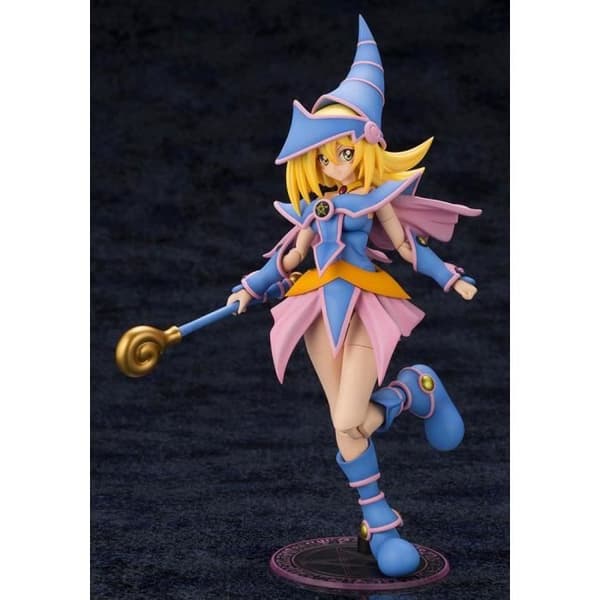 YU GI ÅH! FIGURIN PLAST MODELL KIT CROSSRAMME GIRL DARK MAGICIAN GIR