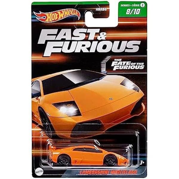 Miniatyrbil - HOT WHEELS - Fast&amp;Furious - Flerfärgad - Plast - Svart