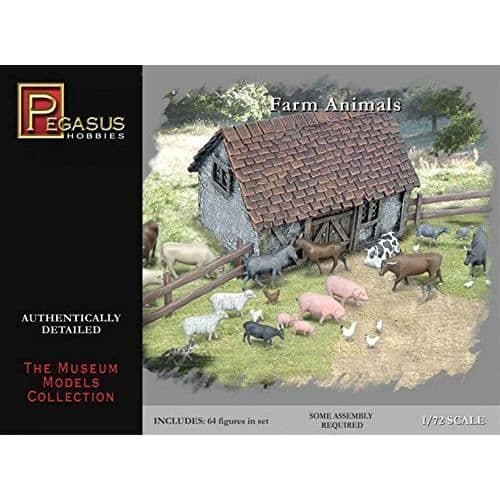 Farm Animals (64st) 1-72 Pegasus