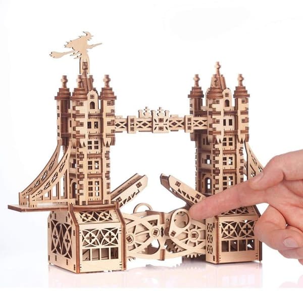 Maquette Tower Bridge - GIGAMIC - Modell S - 226 delar - Från 12 år - Blandet