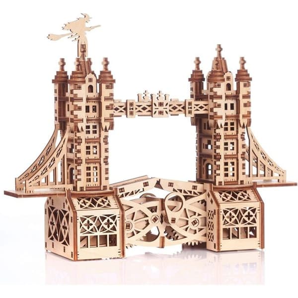 Maquette Tower Bridge - GIGAMIC - Modell S - 226 delar - Från 12 år - Blandet