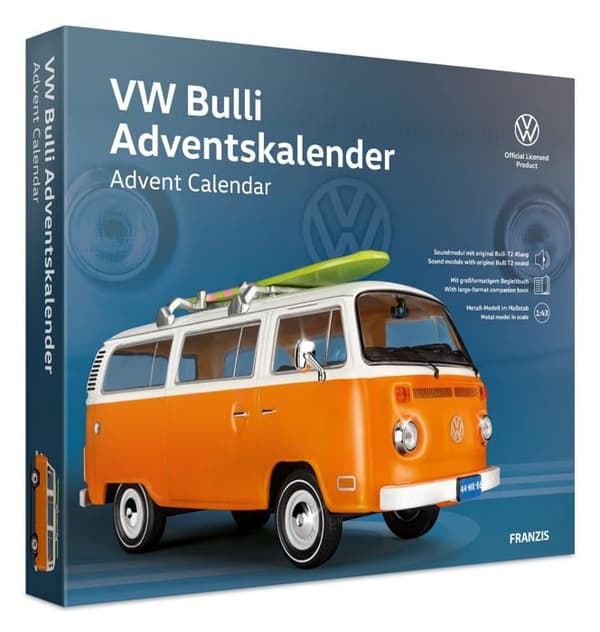 Fordon att bygga - terrängfordon att bygga Franzis - 67223-0 - VW Bulli Adventskalender: VW Bulli Advent Calendar