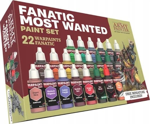 Kit för modellbygge att bygga Army painter - 2022821 - : Warpaints - Fanatic - Set med de mest eftertraktade färgerna