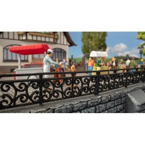 NOCH 14209 H0 STÄNGSELSSET KIT Svart