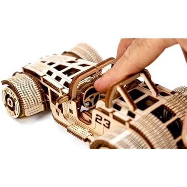Trämodell - REVELL - Tiny Adventures - Roadster - Drag tillbaka och gå motor - 1/32 - 16,6 cm