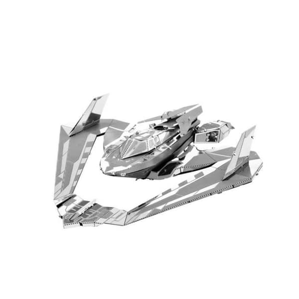 Byggsats - BATMAN vs SUPERMAN - Batwing - Metall - 3D - 2 ark