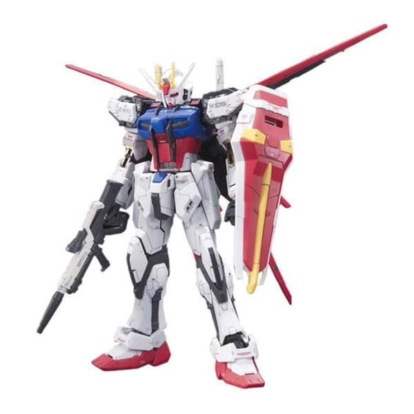 Gundam Model Kit - Bandai Hobby - 03 Aile Strike - Vit - RG 1/144 - 13cm