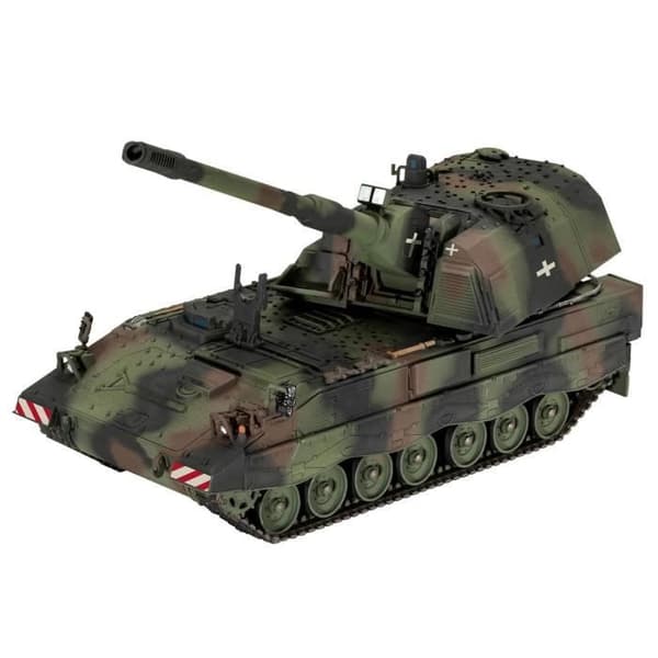 Tankmodell: Armored Howitzer 2000 - REVELL - 130 stycken - Vit - Vuxen - Blandat