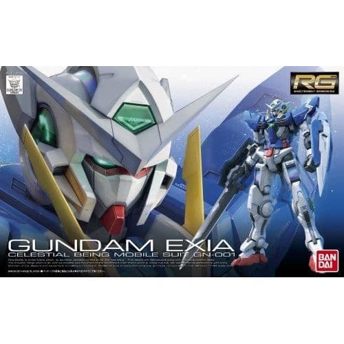 Gn-001 Gundam Exia Gunpla Rg Real Grade 1-144 00 Gundam