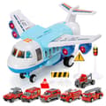 Miniatyrbild 1 av 4: INN Flygtransport med 6 bilar Konstruktion Modelltillverkning Skalmodell Garage Att Bygga Station Att Bygga Flygplats