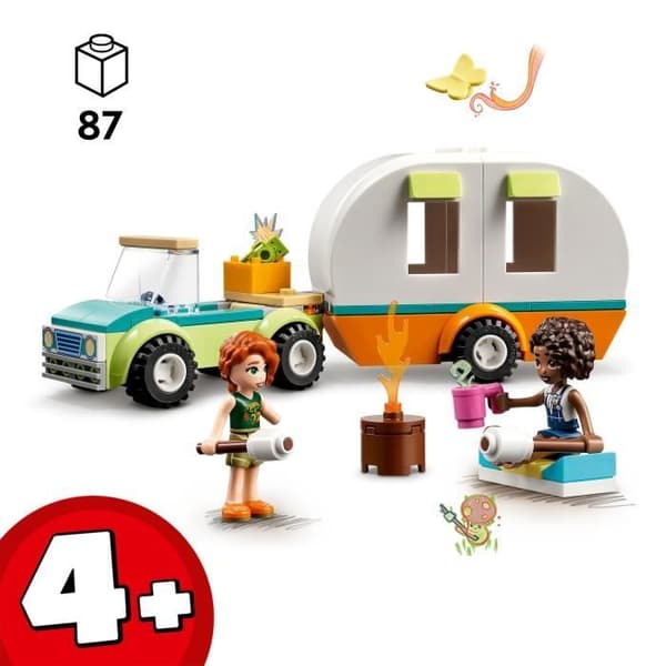 LEGO® Friends 41726 Husvagnssemester, Leksakshusbil med bil, Barn 4 år