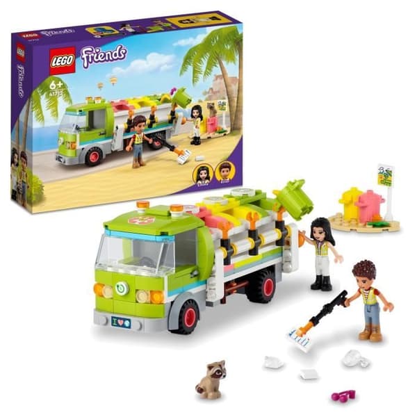 LEGO® Friends 41712 Återvinningsbil, pedagogisk leksak, med Emma Mini-docka