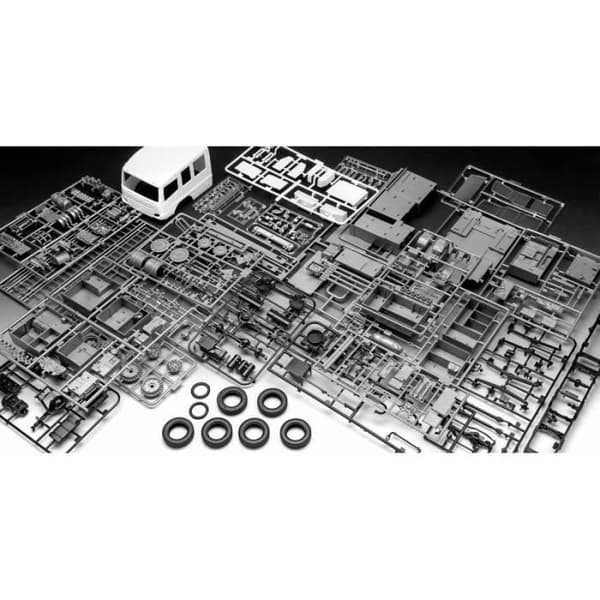 Maquette Lastbil - REVELL - Mercedes-benz Atego 1529 Af Schlingmann - 1:24 - Plast - Röd