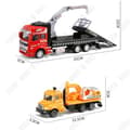 Miniatyrbild 3 av 4: TD® leksaksbil för barn, leksakslegering för grävmaskiner, färgboxförpackning, leksaksset för barn