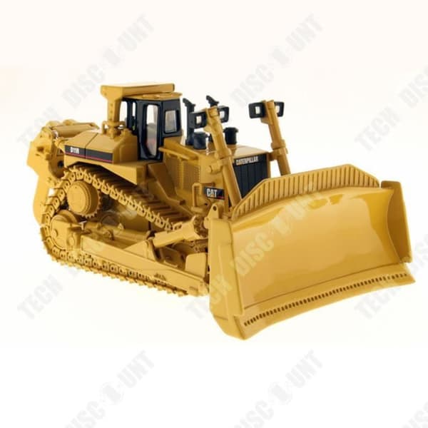 TD® Remote Control Engineering Vehicle, Alloy Track, 1:50 Bulldozer, Simulation Toy Model, Multifunktionell Bulldozer