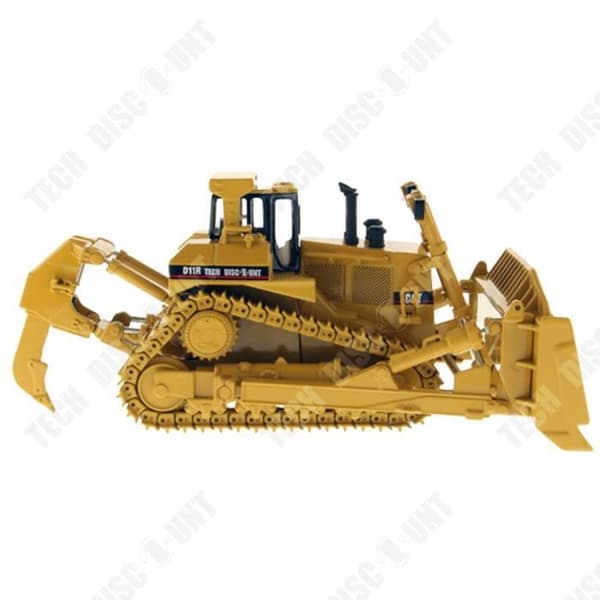 TD® Remote Control Engineering Vehicle, Alloy Track, 1:50 Bulldozer, Simulation Toy Model, Multifunktionell Bulldozer