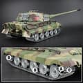 Miniatyrbild 3 av 4: RC Tank - LCC - KING TIGER TANKS - Metall - 2,4Ghz - Funktionella navigationsljus