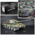 Miniatyrbild 4 av 4: RC Tank - LCC - KING TIGER TANKS - Metall - 2,4Ghz - Funktionella navigationsljus