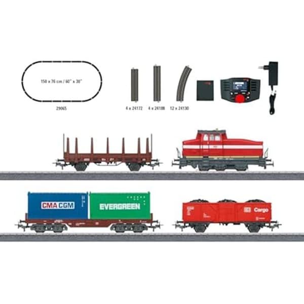 Digital startpaket H0 - MÄRKLIN - DHG 500 - LED-belysning - mfx-anslutning - avtagbara behållare