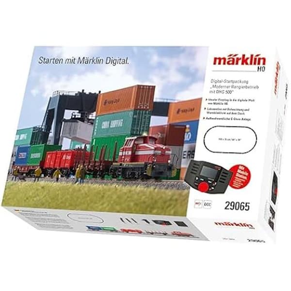 Digital startpaket H0 - MÄRKLIN - DHG 500 - LED-belysning - mfx-anslutning - avtagbara behållare