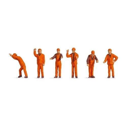 NOCH 47011 FIGURINER TT MANÖVERPERSONAL Multifärg