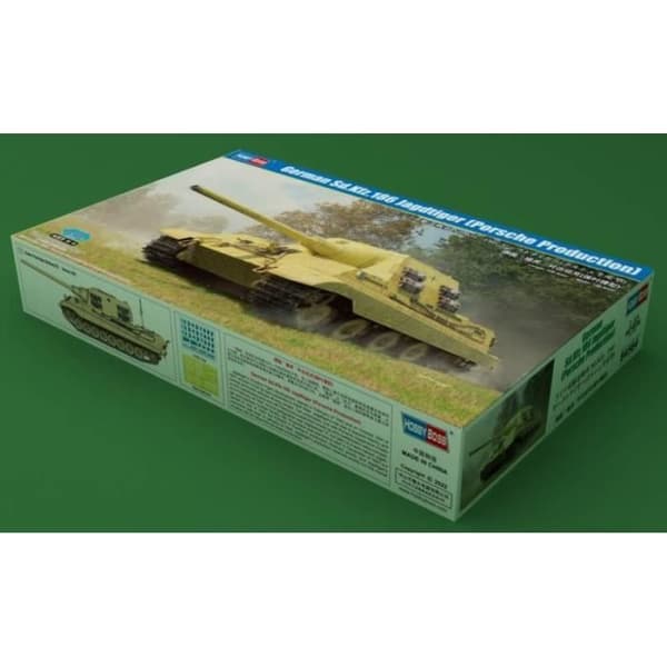 Tankmodell - HOBBY BOSS - Tyska Sd.kfz.186 Jagdtiger (Porsche Production) - 1/35:e - Kampanj