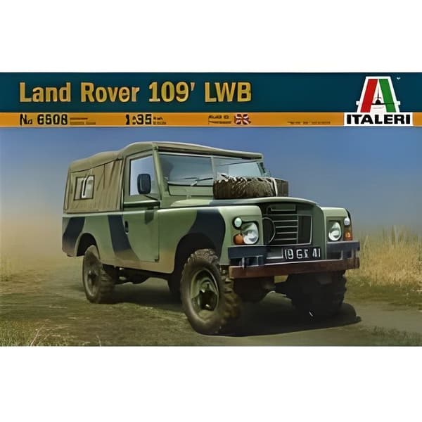 Land Rover 109 LWB modellsats - ITALERI - 1/35 - Militärfordon