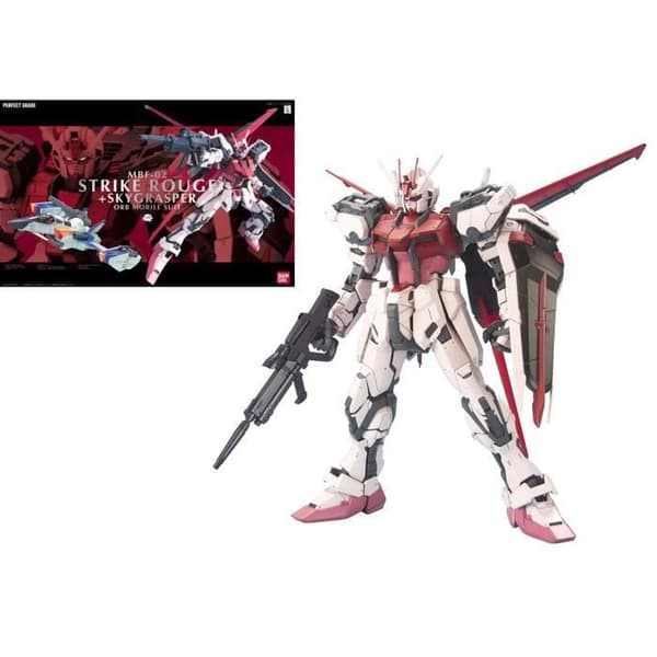 Gundam Model Kit - Perfect Grade - Strike Red + Skygrasper - 1-60 Bandai Model