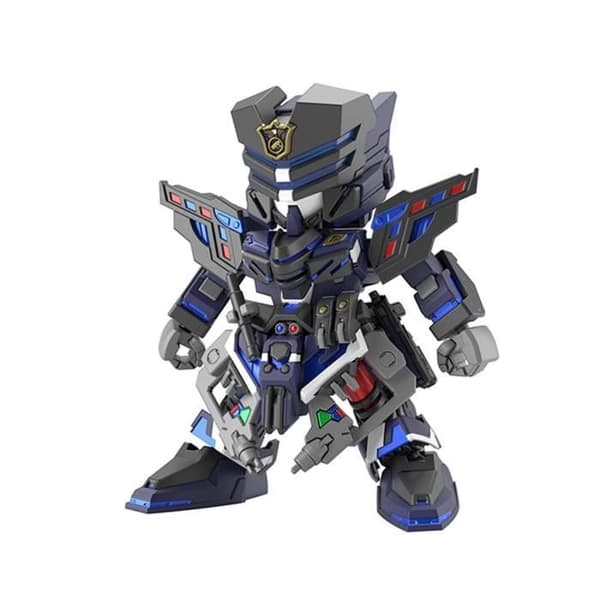 Bandai Hobby - Maquette Gundam - 13 Verde Buster Team Medlem Gunpla SDW Heroes 8cm