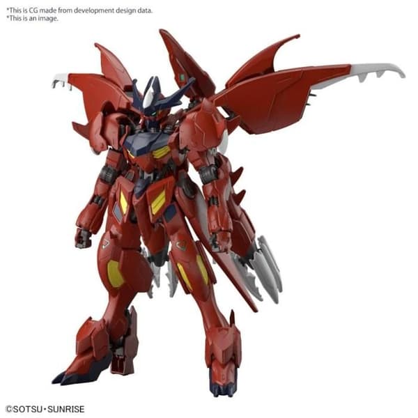 Hobbyset - BANDAI SPIRITS - Gundam Amazing BARBATOS Lupus - 1/144 - Lätt att montera - För vuxna