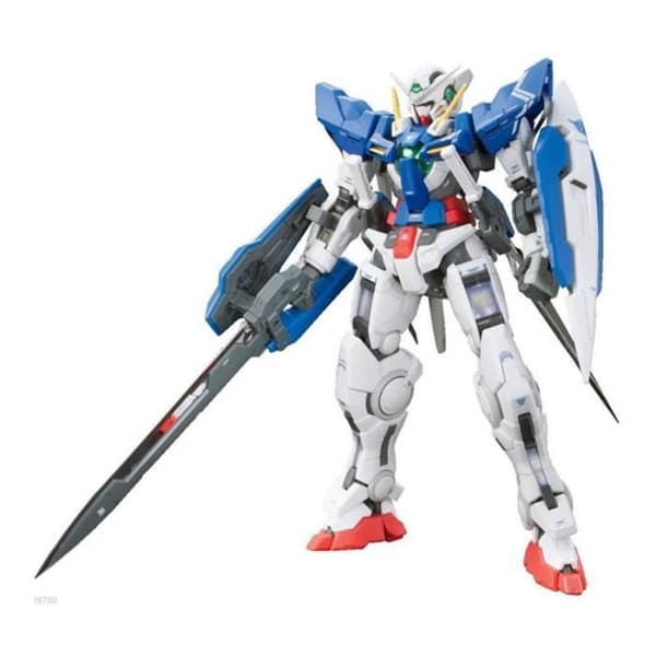 Gundam Model Kit - Gundam Exia Gunpla RG 1/144 - Bandai Hobby - Gundam Armor - SNAPFIT - Vit