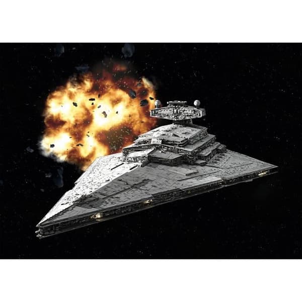 Star Wars modellsats - REVELL - SW Imperial Star Destroyer - Plast - 10 år - 21 stycken