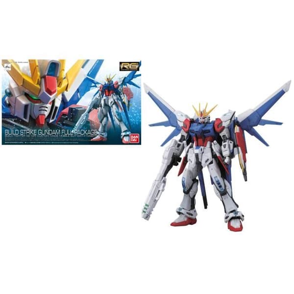 Gundam Build Fighters Model Kit - Bandai - RG 1-144 - Build Strike Full Pack