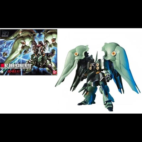 Gundam Model Kit - NZ-666 Kshatriya Gunpla HG 1/144 13cm
