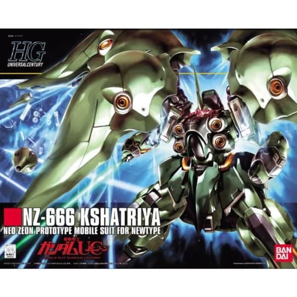Gundam Model Kit - NZ-666 Kshatriya Gunpla HG 1/144 13cm