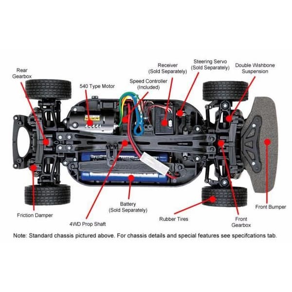 Kit Tamiya 58642 - MAN TGS Reinert Racing TT01E